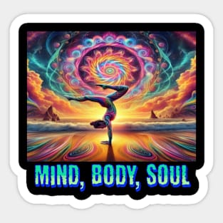 Mind, Body, Soul Sticker